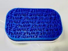 ZHAW Soap Dish / Sponge Holder 3D Print Model