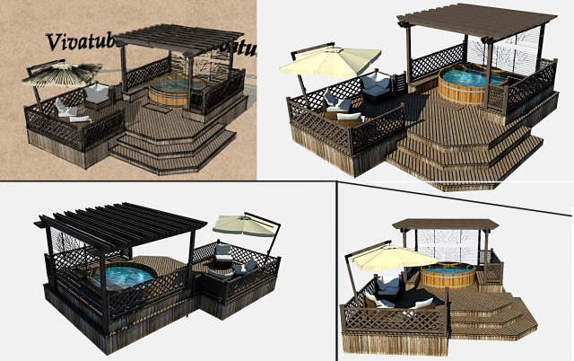 Glamping pod K22 3D Model