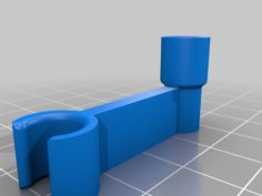 PTFE Holder for 8mm Screw Bar 3D Print Model