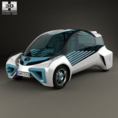 Toyota FCV Plus 2015 3D Model