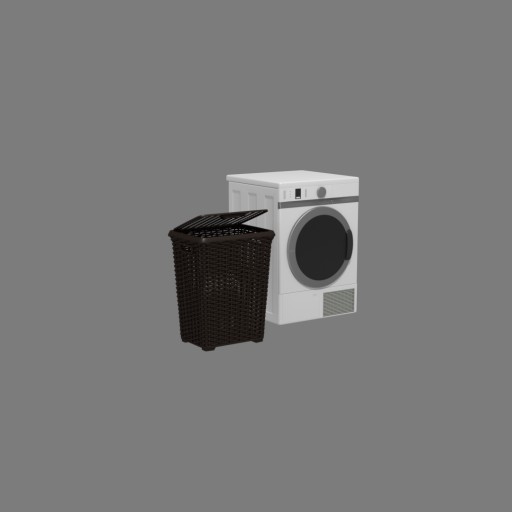 Drying Machine						 Free 3D Model