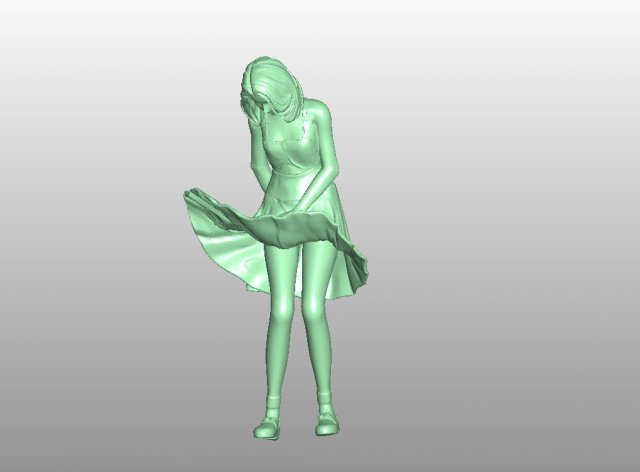 Sexy girl 3D Model