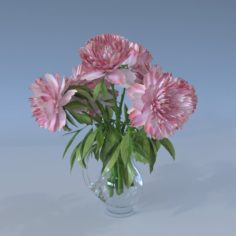 Glass vase01171228 3D Model