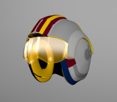 Luke Skywalkers helmet 3D Model