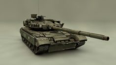 MBT T-64 BV 3D Model