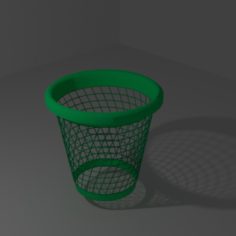 Trash Can						 Free 3D Model