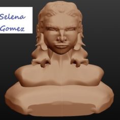 Selena Gomez, singer 3D Print Model