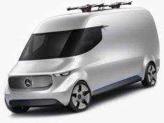 Mercedes Vision Van Concept 3D Model