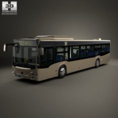 Mercedes-Benz Citaro O530 Bus with HQ interior 2011 3D Model
