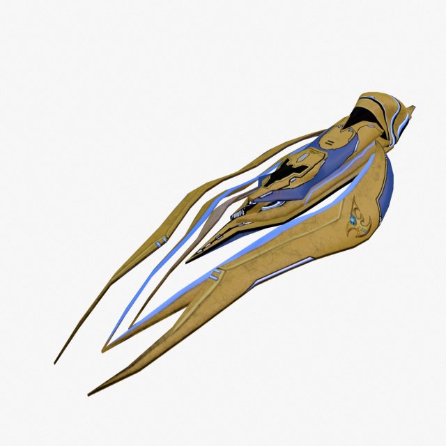 Spaceship CORS 3D Model
