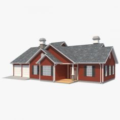 Family House6 3D Model