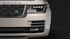 Range Rover SVAutobiography LWB L405 2018 3D Model
