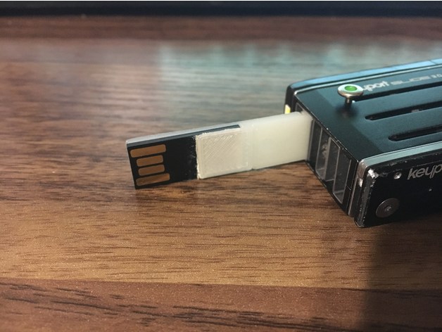 Keyport Slide USB 3D Print Model