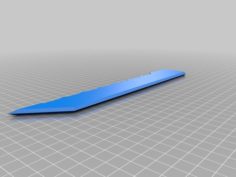 Airsoft Dummy Knife/Bayonet 3D Print Model