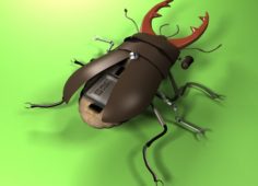 Beetle robot 3D Model