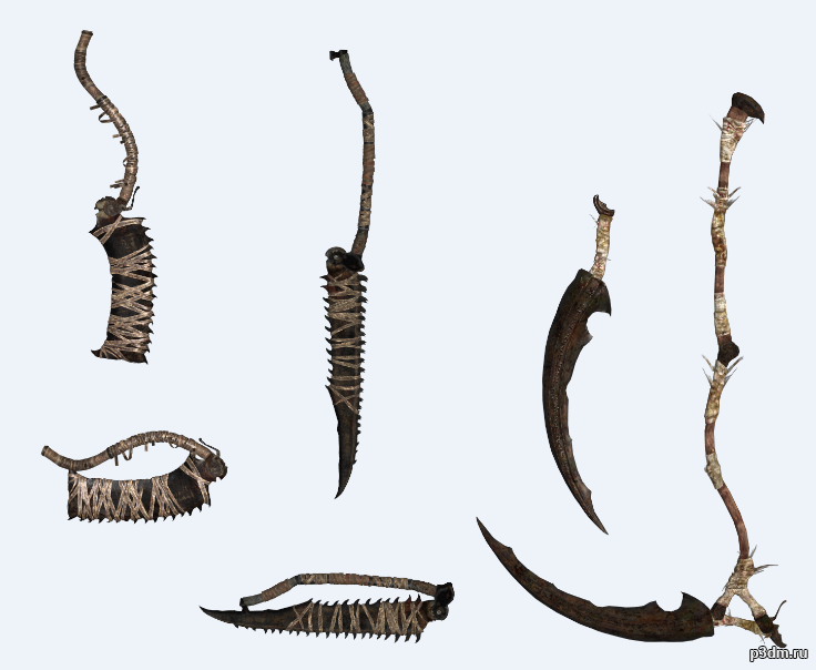 BB weapons pack 1 3D Model