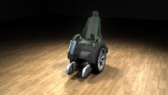 Wheelchair 3D Model