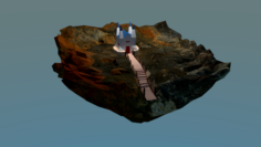 Rocky landscape 3D Model