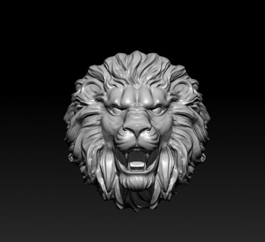 Lion ring 3D Model