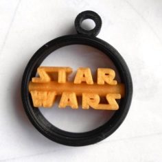Star Wars Keychain Star Wars Keychain 3D Print Model