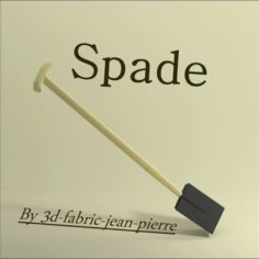 Spade 3D Print Model