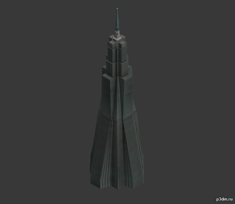 Bulding D 3D Model