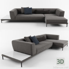 3D-Model 
Armchair in L