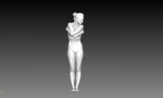 Nude girl 3D Model