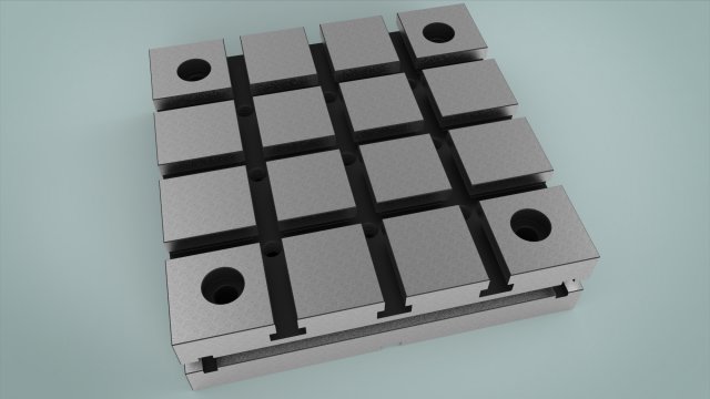 Tool plate Free 3D Model