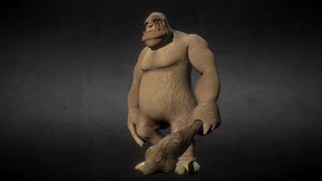 Ogre – Monster 3D Model