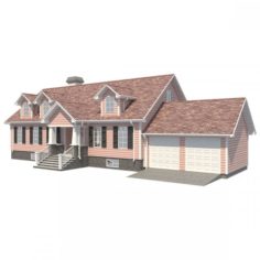 Family House4 3D Model