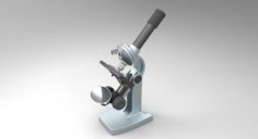 Light microscope 3D Model