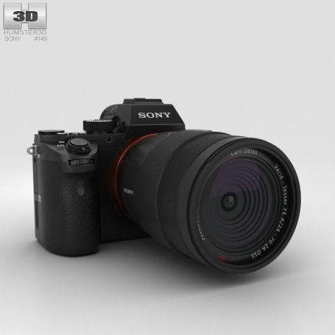 Sony a7R II 3D Model