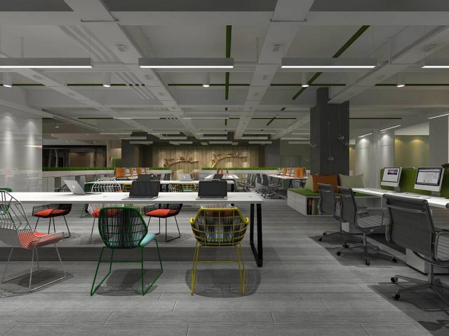 Office meeting room reception hall 06 3D Model