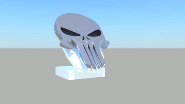 Punisher Logo 3D Model