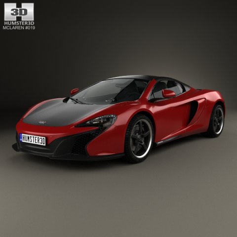 McLaren 650S Can-Am 2016 3D Model