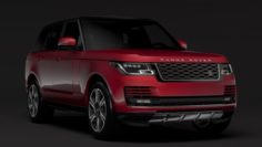 Range Rover Hybrid L405 2018 3D Model