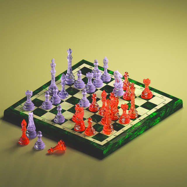 Chess 3D Model