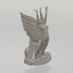 Fallen Angel 3D Print Model