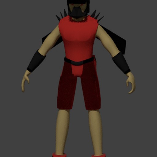 Boss Villain Fantasy Character						 Free 3D Model