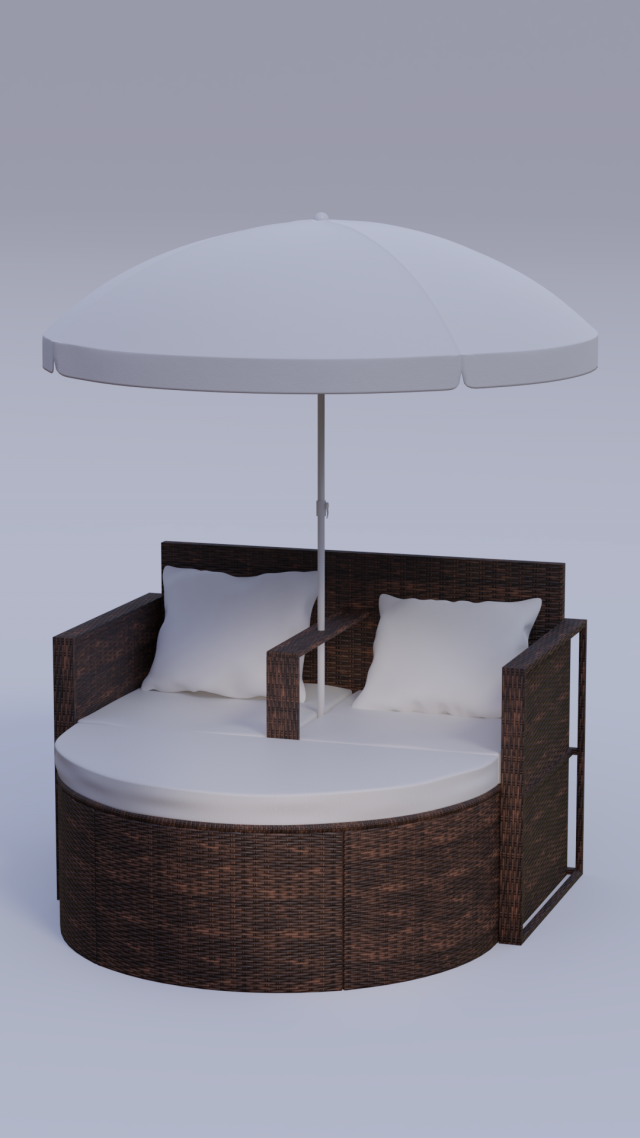 Lounge Set 3D Model