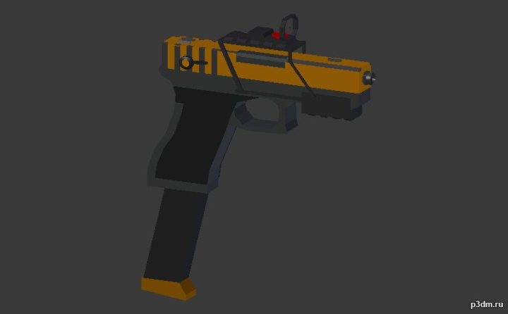 Glock18C 3D Model