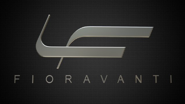 Fioravanti logo 3D Model