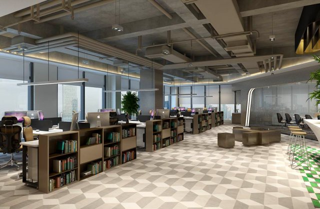 Office meeting room reception hall 51 3D Model