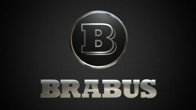 Brabus logo 3D Model