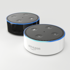 Amazon Echo Dot 2nd Generation 3D Model
