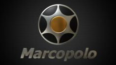 Marcopolo logo 3D Model