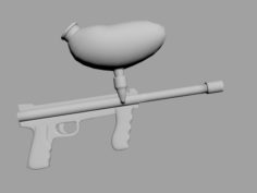 Paintball Free 3D Model