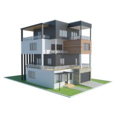 House 13 Free 3D Model