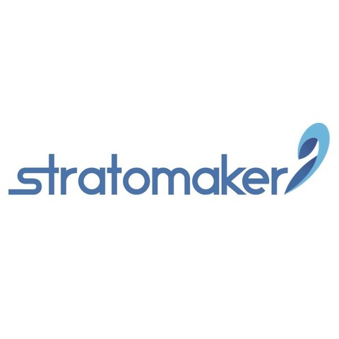 Stratomaker logo in 3D 3D Print Model